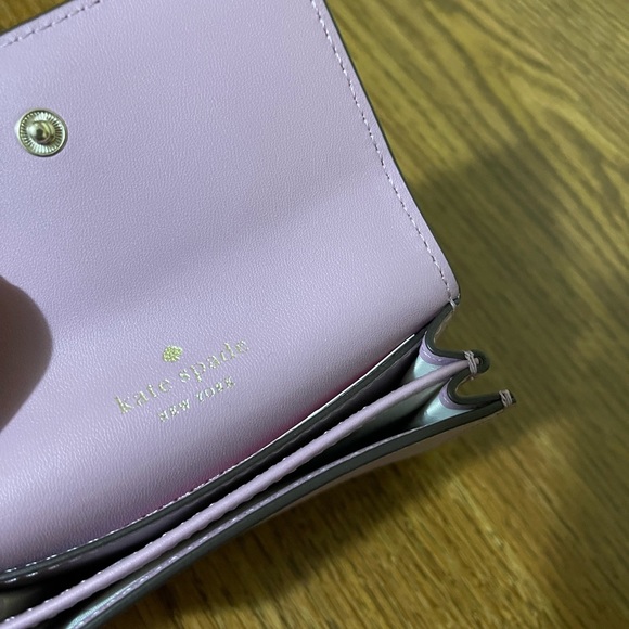 Kate Spade Laurel Way Christine Card Holder in orchid - Picture 7 of 12